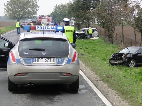 Tragiczny wypadek - nie żyje policjant z Elbląga