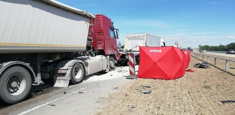 Po tragedii na drodze. Tymczasowy areszt dla kierowcy ciężarówki