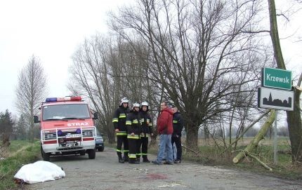 Tragiczny wypadek w Krzewsku