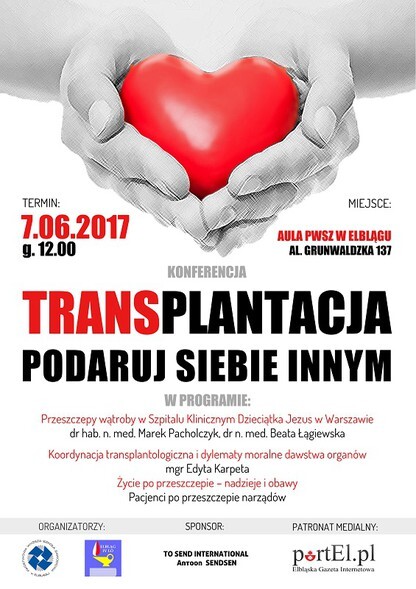 Transplantacja - podaruj siebie innym