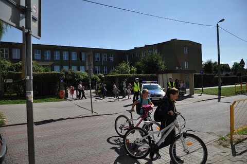 Trwają działania ,,Bezpieczna droga do szkoły’’