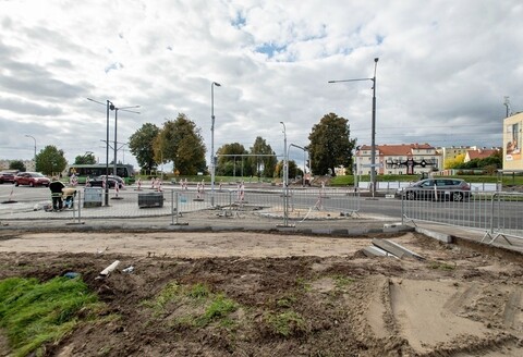 Trwają prace na Dąbka-Piłsudskiego. Kiedy koniec?