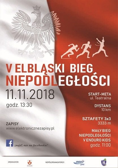 Trwają zapisy do V Biegu Niepodległości