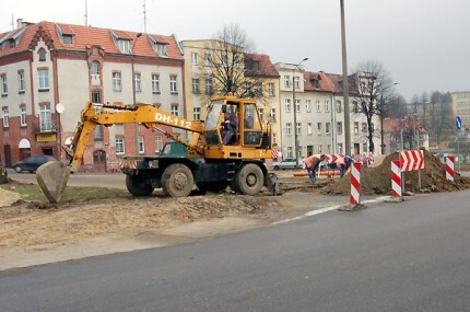 Nowowiejska w remoncie