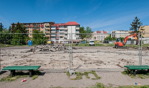 Tu też będzie rowerowy tor