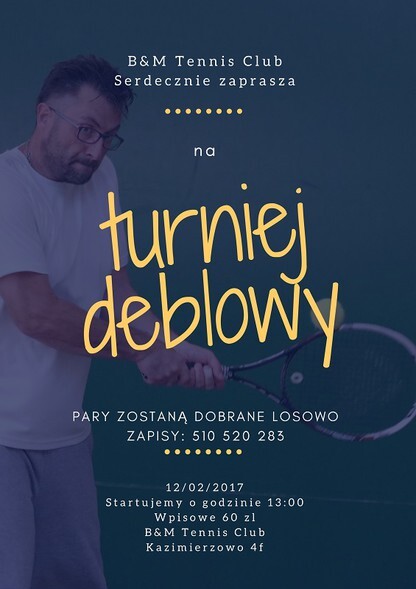 Turniej deblowy w Elblągu