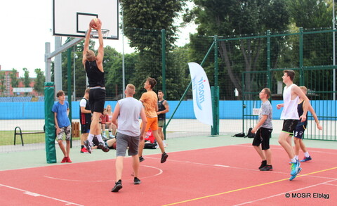 Turniej streetballa na Kalbarze
