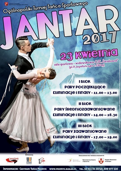 Turniej Tańca „Jantar” już wkrótce