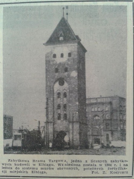Turyści o Elblągu
