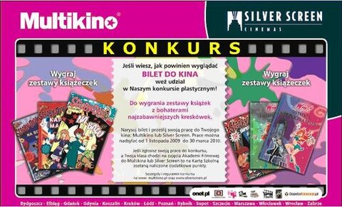 „Twój bilet do kina” – konkurs dla szkół podstawowych