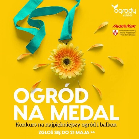 Twój ogród lub balkon może wygrać w konkursie „Ogród na medal”!