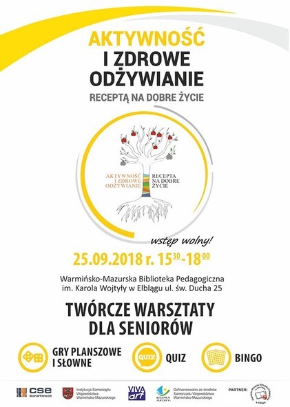 Twórcze warsztaty dla seniorów