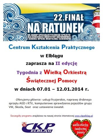 Tydzień z WOŚP w CKP