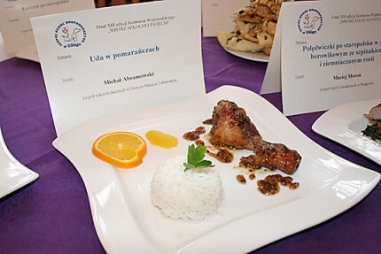 Udka w pomarańczach