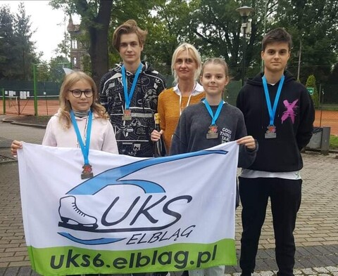 UKS „Szóstka Elbląg z pięcioma medalami