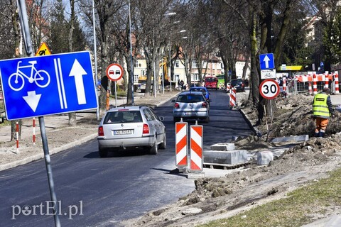 Ulica Kościuszki nadal w remoncie