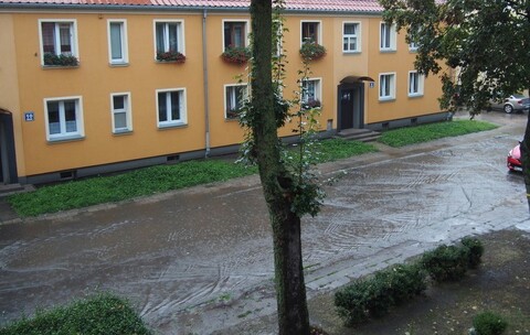 Lało i grzmiało, ale bez strat