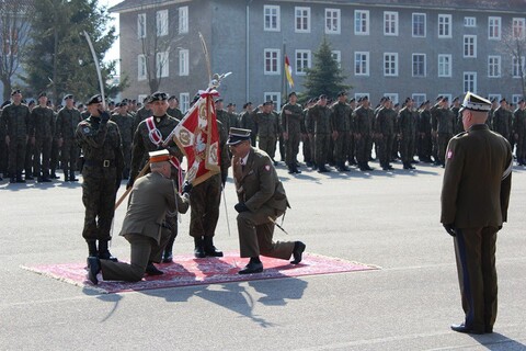 Uroczysta zmiana dowódcy 9. Brygady