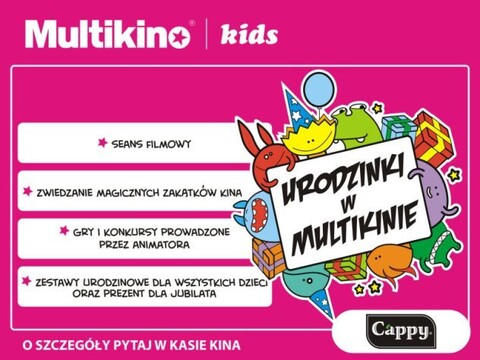 Urodzinowe party w Multikinie