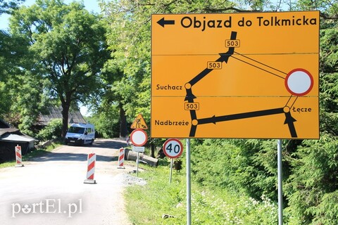 Uwaga, objazd!