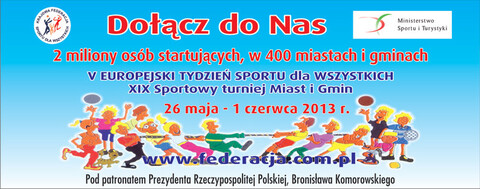 V Europejski Tydzień Sportu dla Wszystkich
