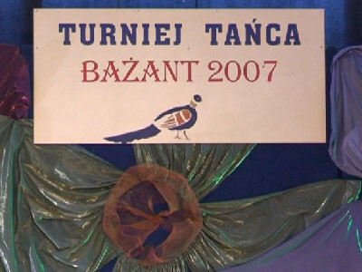 Turniej Tańca „Bażant 2007”