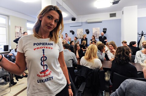 Popierają protest rezydentów, będzie pikieta