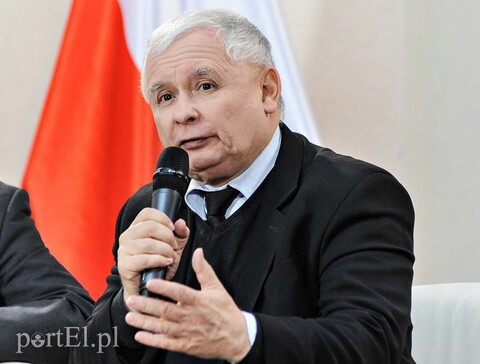 Jarosław Kaczyński w Elblągu