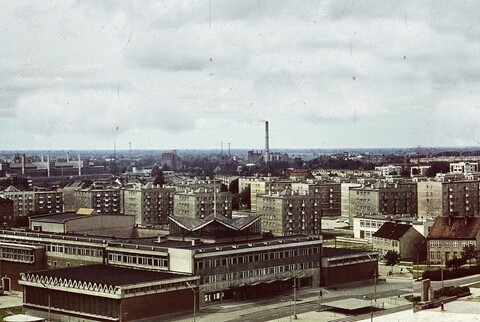 W geograficznym centrum Elbląga (Elbląskie Archiwum Foto)