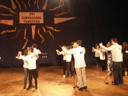 Zatańczyli gimnazjaliści