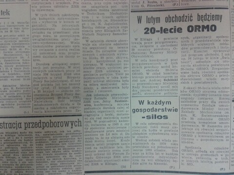 W lutym obchodzić będziemy 20-lecie ORMO