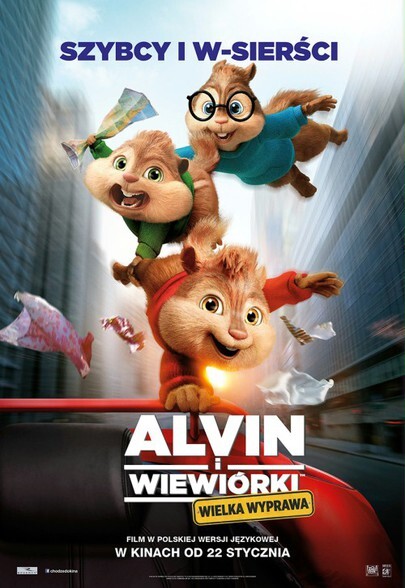 W Multikinie „Alvin i wiewiórki: Wielka wyprawa