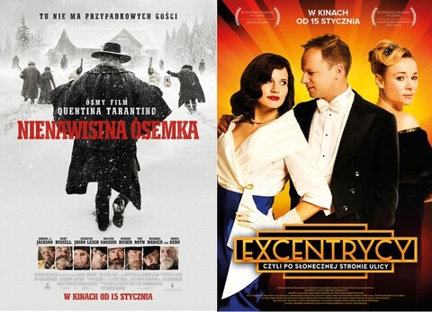 W Multikinie „Nienawistna ósemka” i „Excentrycy”