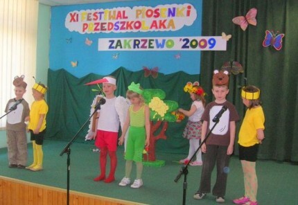 Rozśpiewane przedszkolaki