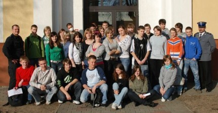 W Pasłęku uczą się przyszli policjanci