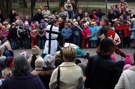 Widowisko z Piekarczykiem w głównej roli