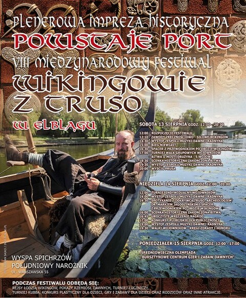 W weekend na Wyspie Spichrzów rządzić będą Wikingowie
