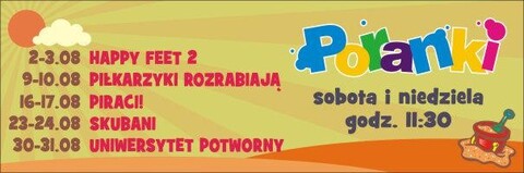 Wakacyjne Poranki z filmami