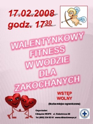 Walentynki na basenie