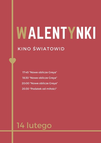 Walentynki w kinie