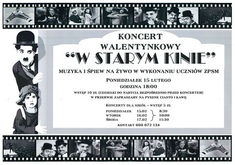 Walentynkowy koncert w ZPSM