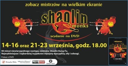 Walki Shaolin na wielkim ekranie