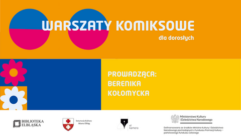 Warsztaty komiksowe dla dorosłych z Bereniką Kołomycką