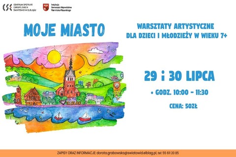 Warsztaty malarskie „Moje miasto