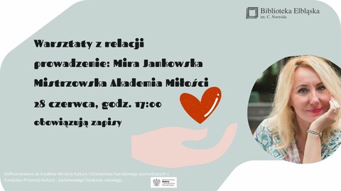 Warsztaty z relacji w Bibliotece Elbląskiej