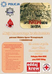 We wtorek zbiórka krwi w komendzie