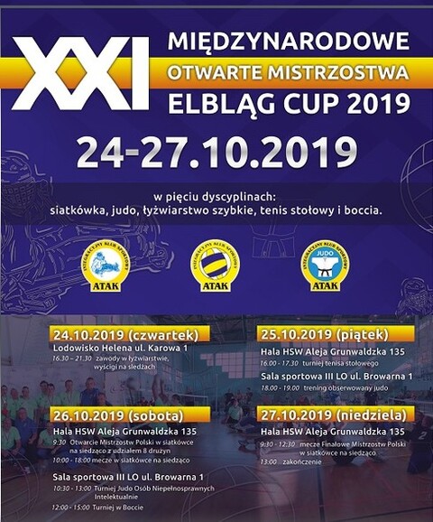 Weekend na sportowo w Elblągu