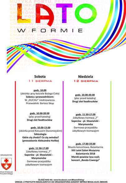 Weekend z Latem w formie