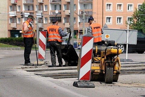 Weekendowe remonty dróg – na początek ul. Płk. Dąbka