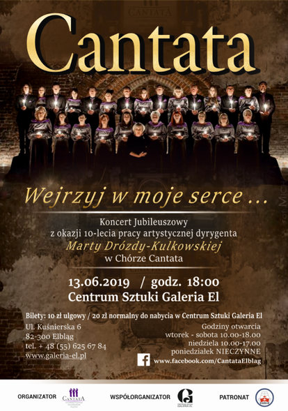 Wejrzyj w moje serce - koncert chóru Cantata